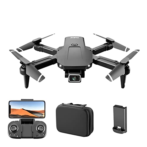 Lnarniaw Drone plegable con cmaras duales gran angular 4K HD,...