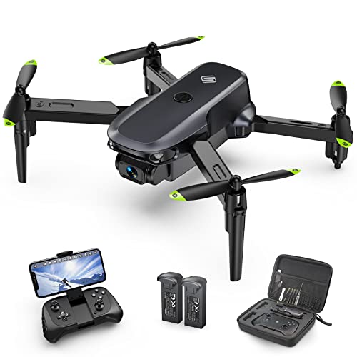 Sansisco D15 Mini Drone con Cmara 1080P, Plegable Drone Modo sin...