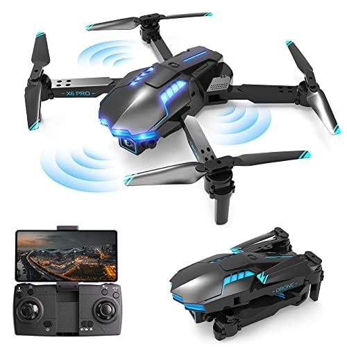 Drone con Cmara HD 1080P para Nios y Adultos, RC Quadcopter Drone...