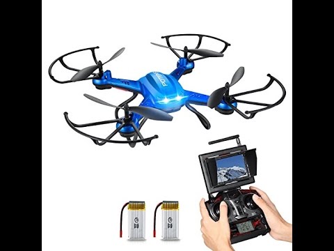 Potensic® F181DH 5.8GHz 4CH 6-Axis Gyro RC Quadcopter drone avec 2 mégapixels caméra HD,
