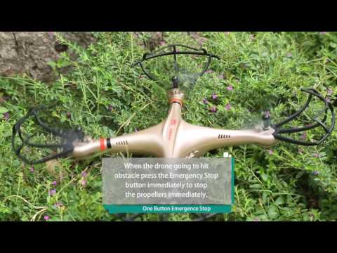 UDIRC U42W Altitude hold drone video