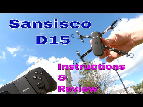 Sansisco D15 Mini Foldable Drone Quadcopter Review