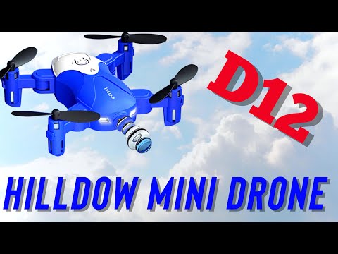 Fastest Little Mini Drone, The Hilldow D12, Is It The Best Mini Drone For $39? #hilldowminidrone