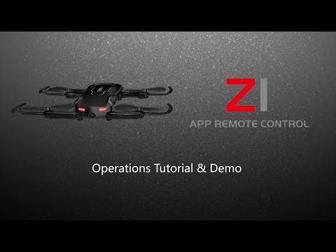 Syma Z1 FPV Foldable Drone Operations Tutorial