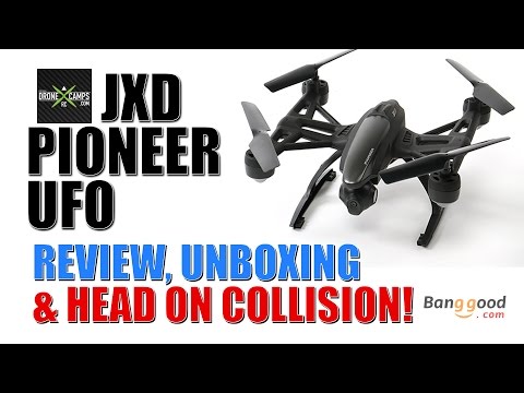 JXD PIONEER UFO - Complete Review &amp; Head On Collision!