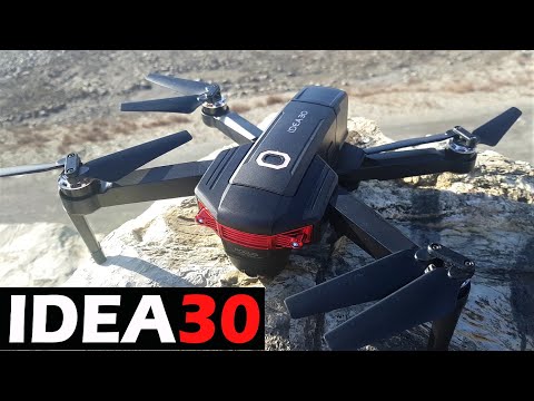 💥 RECENSIONE: 🛸 IDEA30 un drone pieghevole con GPS, motori brushless e due camere di Le-Idea