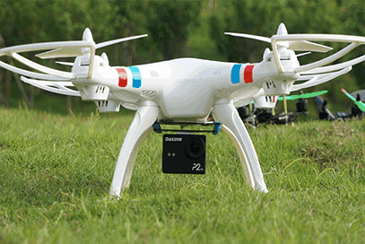 Syma X8C y X8W: Un drone barato para una GoPro