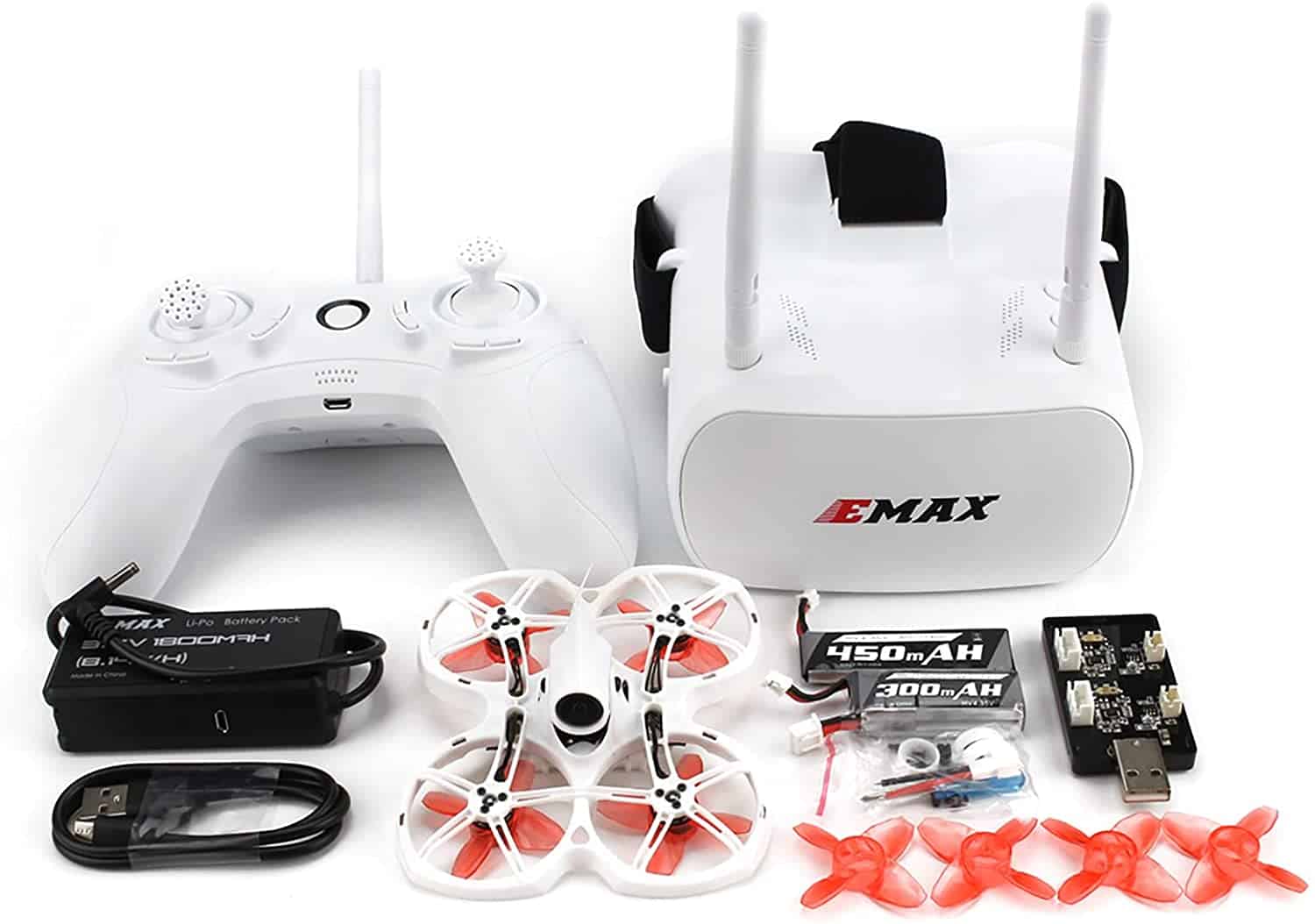 Emax FPV Tinyhawk II Micro Racing Drone para principiantes