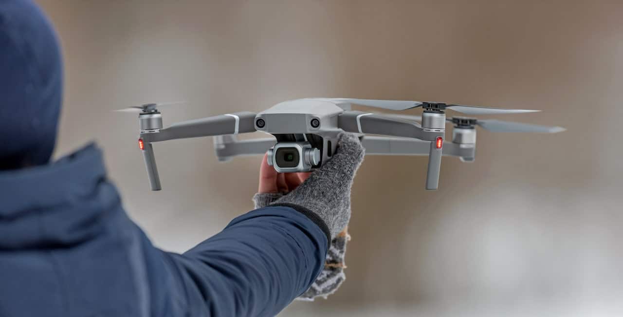 drones de fotografía