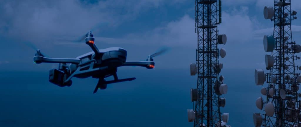 drones profesionales en la inspección de infraestructuras