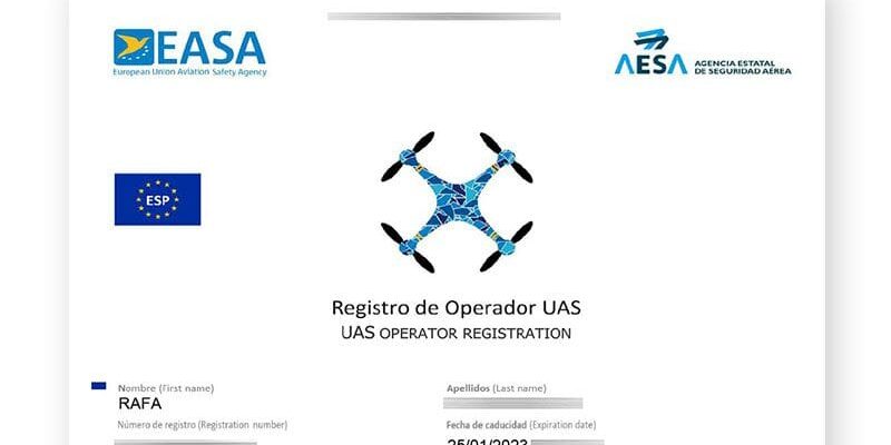 Registro como operador de drones: Todo lo que necesitas saber