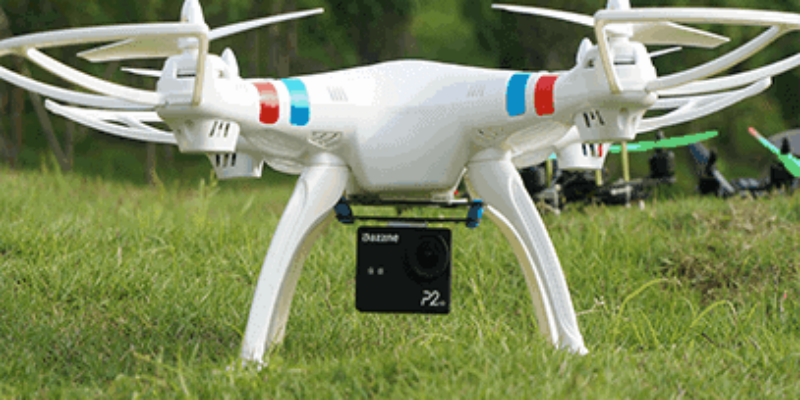 Syma X8C y X8W: Un drone barato para una GoPro