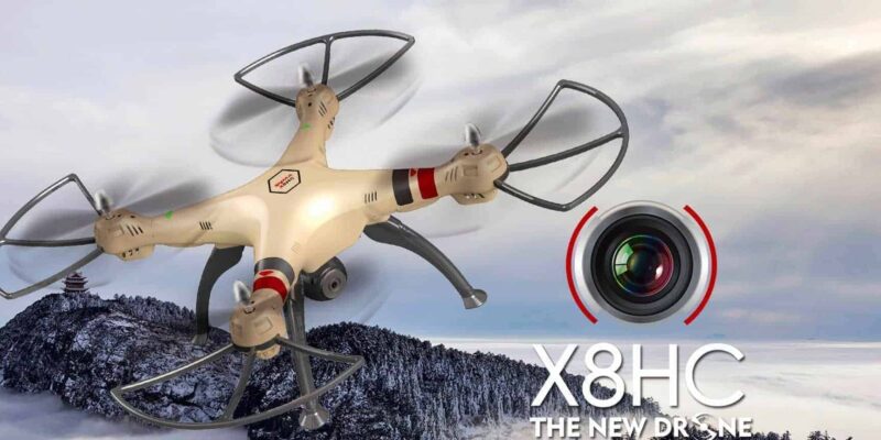 Syma X8HC y X8HW: Drones para GoPro con mantenimiento de altura